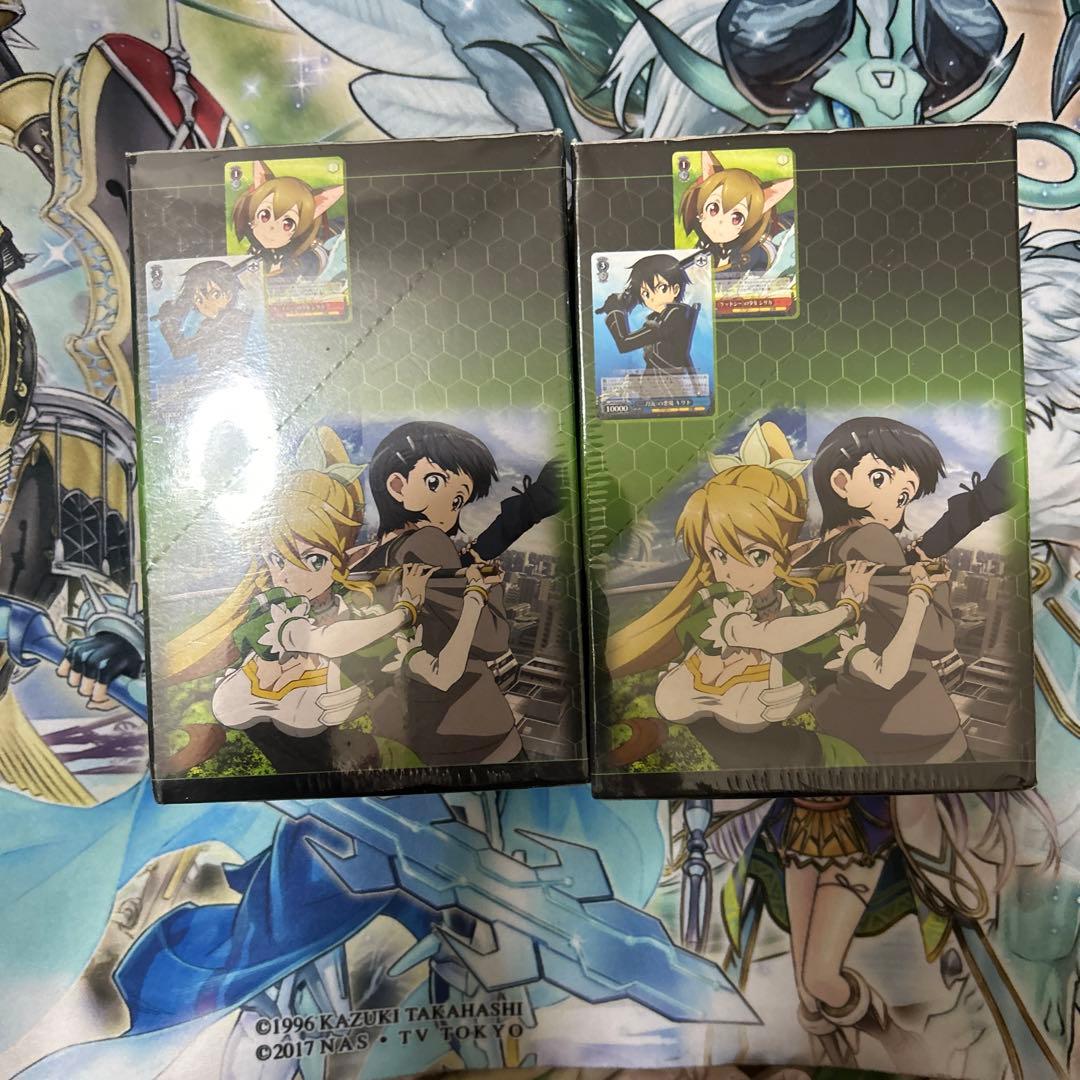 ヴァイスシュヴァルツ　ソードアート・オンライン vol.2 初版　未開封2箱