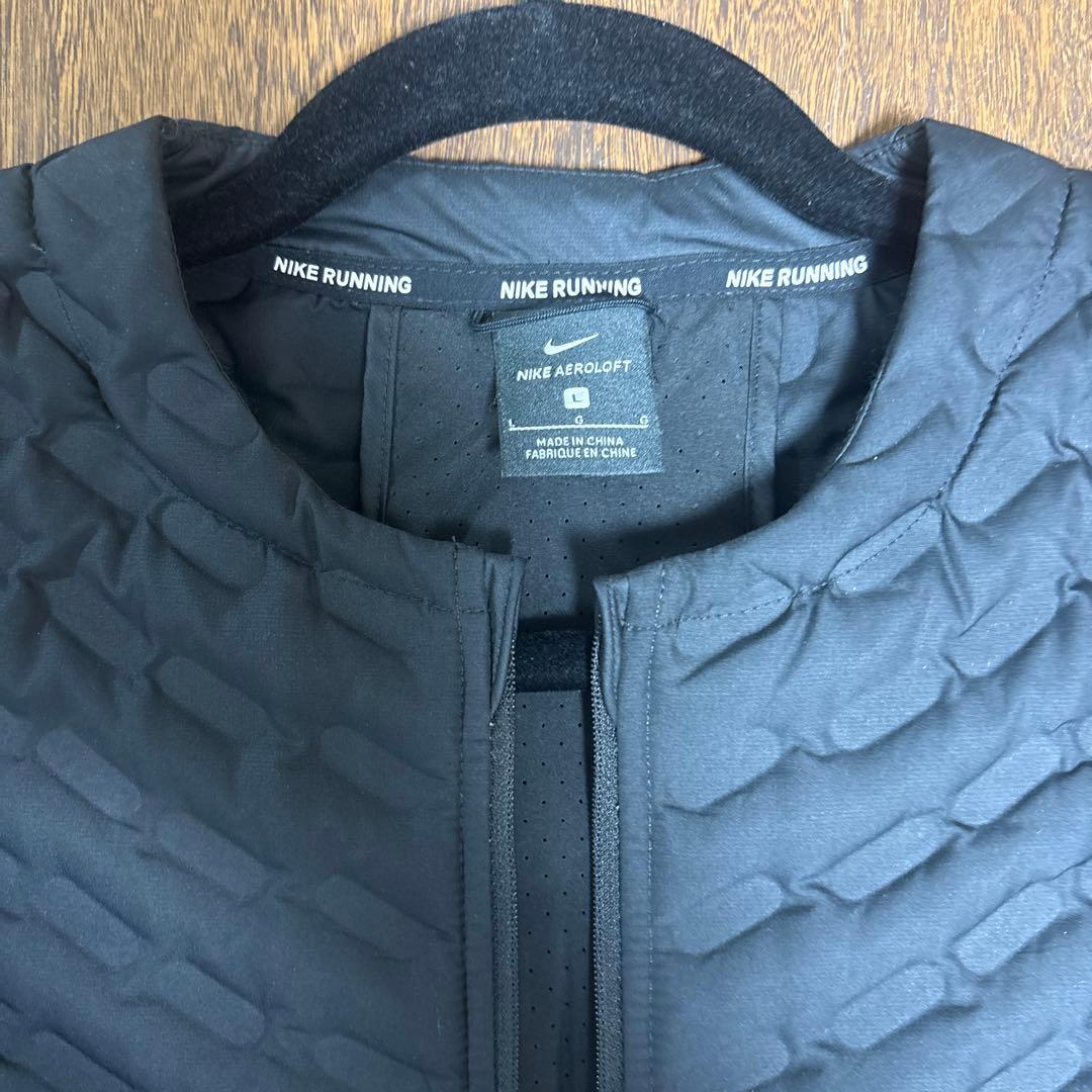 Nike AeroLoft(ナイキ エアロロフト) ブラック ジャケット L