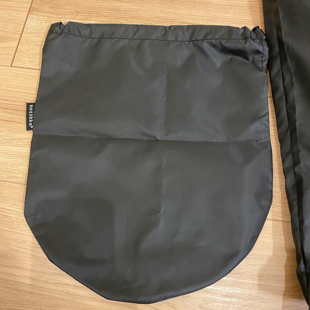 ノロッカ　自転車 レインカバー 後ろ用　スタンダード　セージブルー
