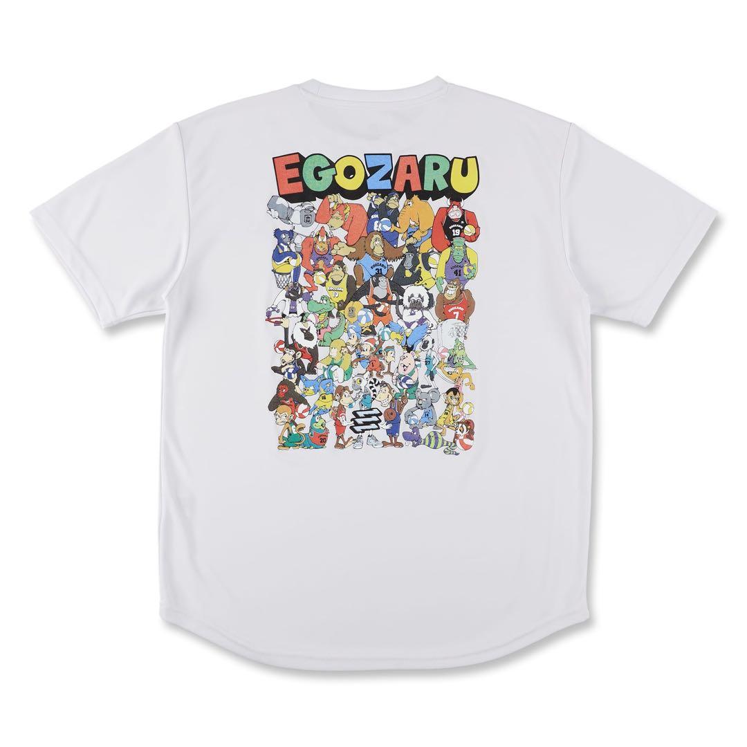 エゴザル　Tシャツ　M EGOZARU DAY限定 カートゥーン Tシャツ