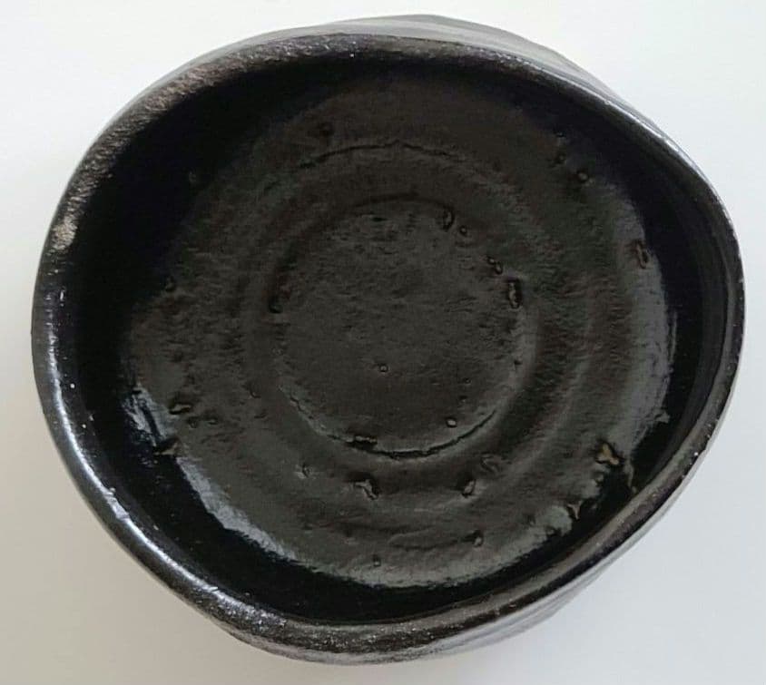 共箱・瀬戸黒茶碗・織部十作・丈八窯印