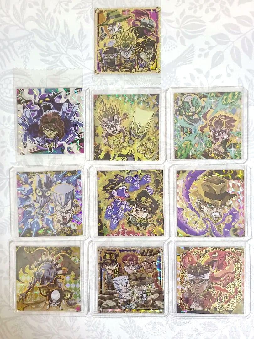 ジョジョウエハースシール 1部〜5部 JJR〜SR 27枚セット