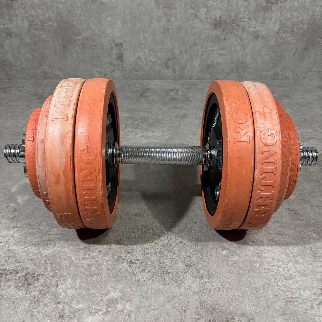 良品 ① FIGHTING ROAD ダンベル 片側 30kg GronG
