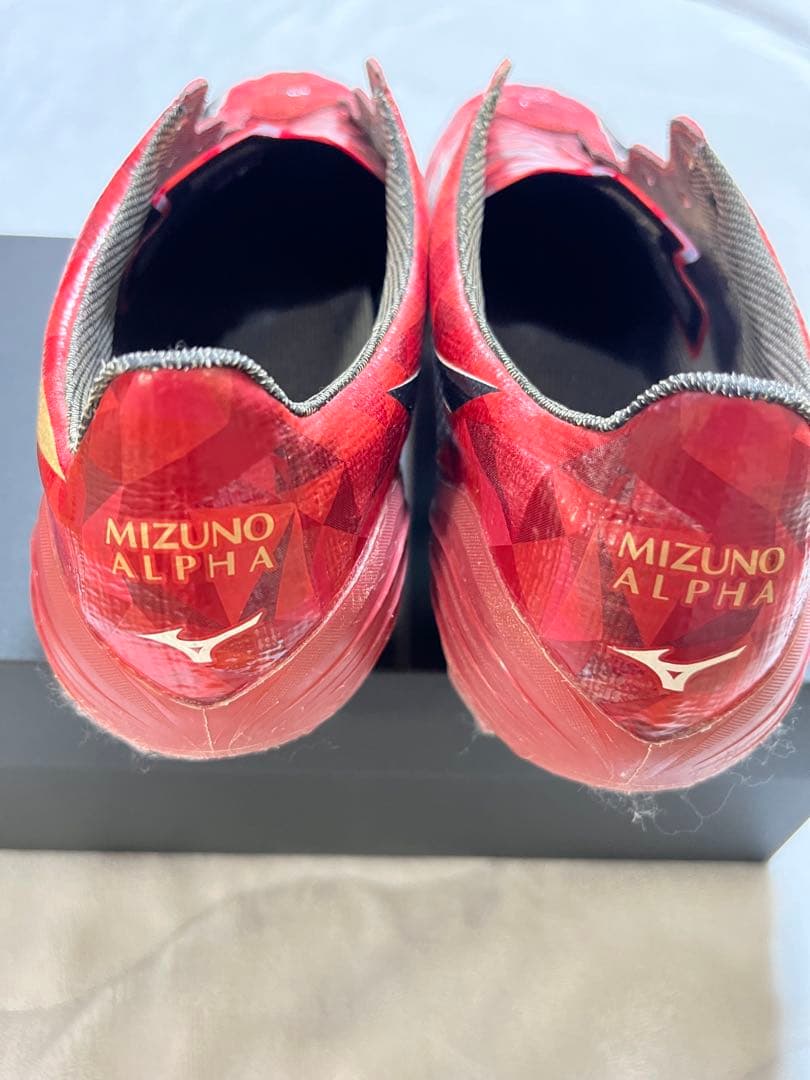 Mizuno Alpha Ⅱ ELITE ルビーレッド 26.5cm