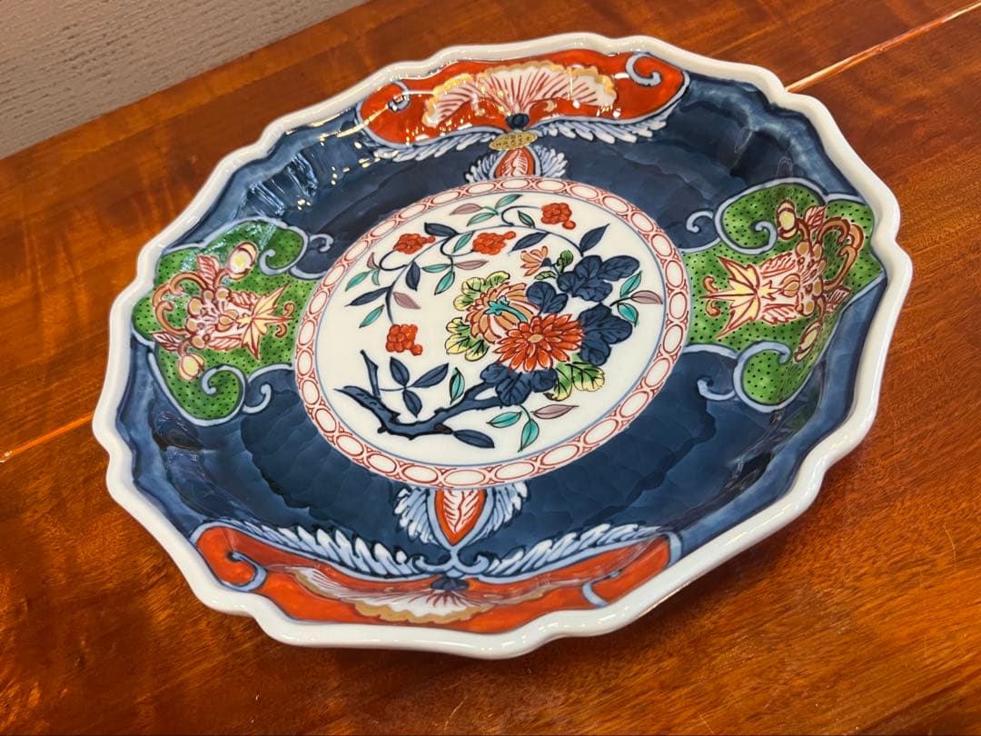 亮秀窯　田代亮秀　大皿　1点　9寸皿