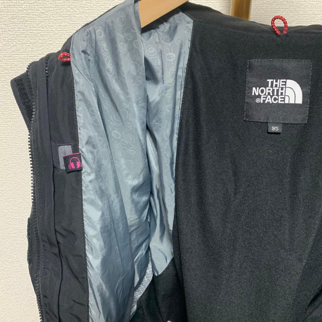 ノースフェイス スキーウェア XL マウンテンジャケット スノボ ブラック 黒