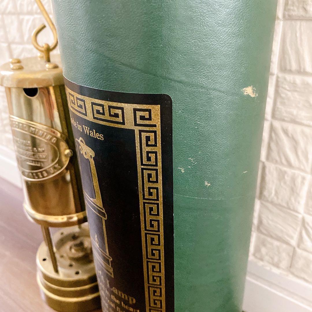 Miner's Lamp 真鍮製ランプ Made in Wales