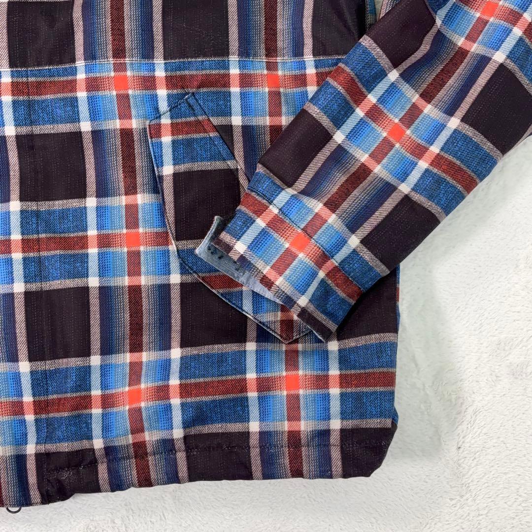 美品【BURTON】バートンスノボウェア DRYRIDE チェック 13ロゴ L