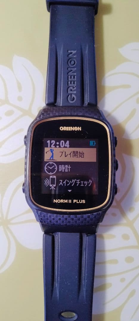 NORM II PLUS GPSデジタルウォッチ