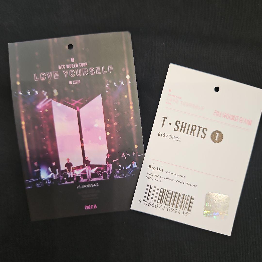 ソウル限定 BTS Love Yourself in Soul上映映画Tシャツ