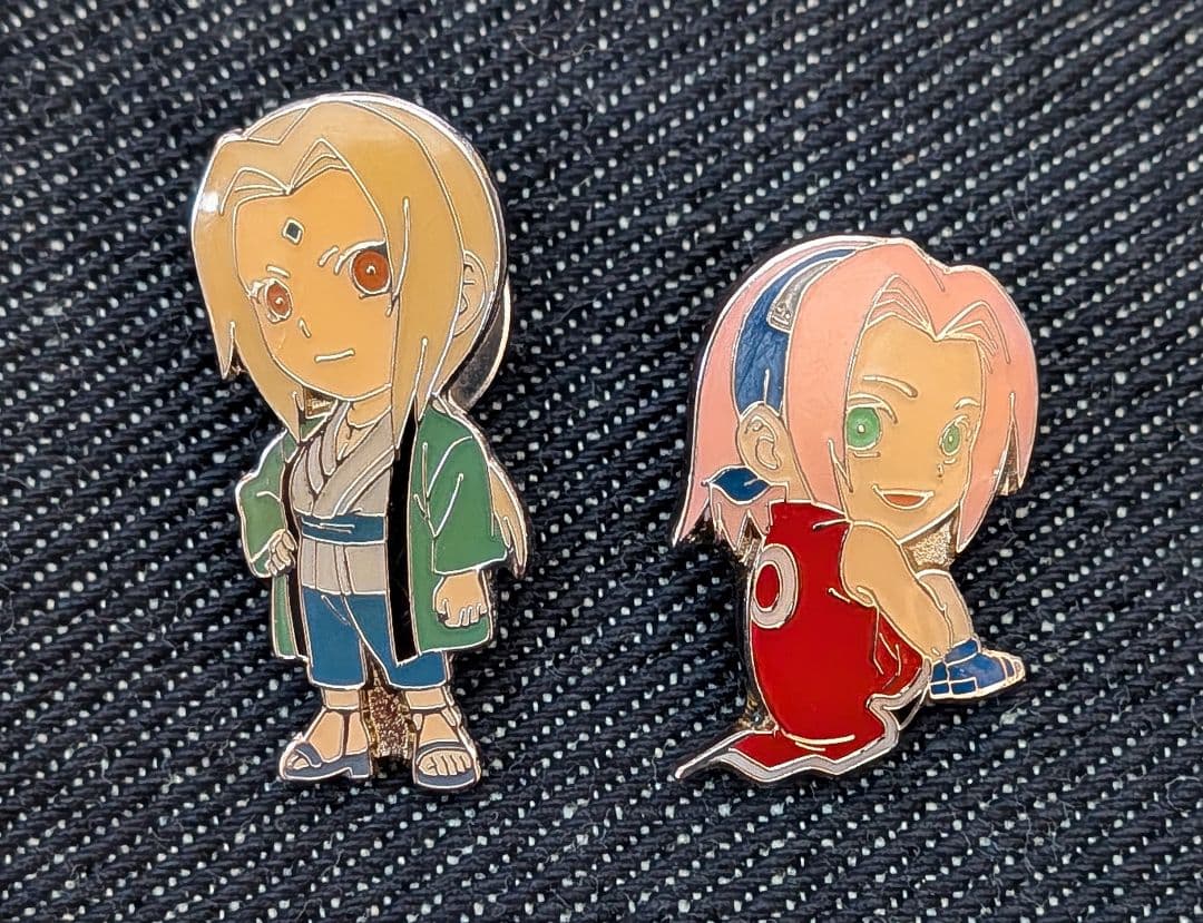 NARUTO 綱手 サクラ サスケ イタチ ピンズ