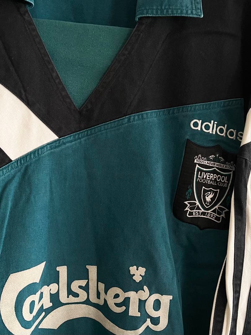 超希少adidas リバプール　ドリルトップ　vintage 00s アウェイ