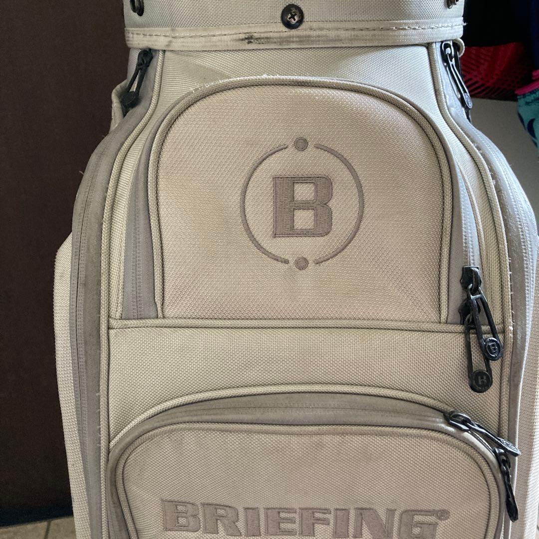 BRIEFING ゴルフバッグ ホワイト