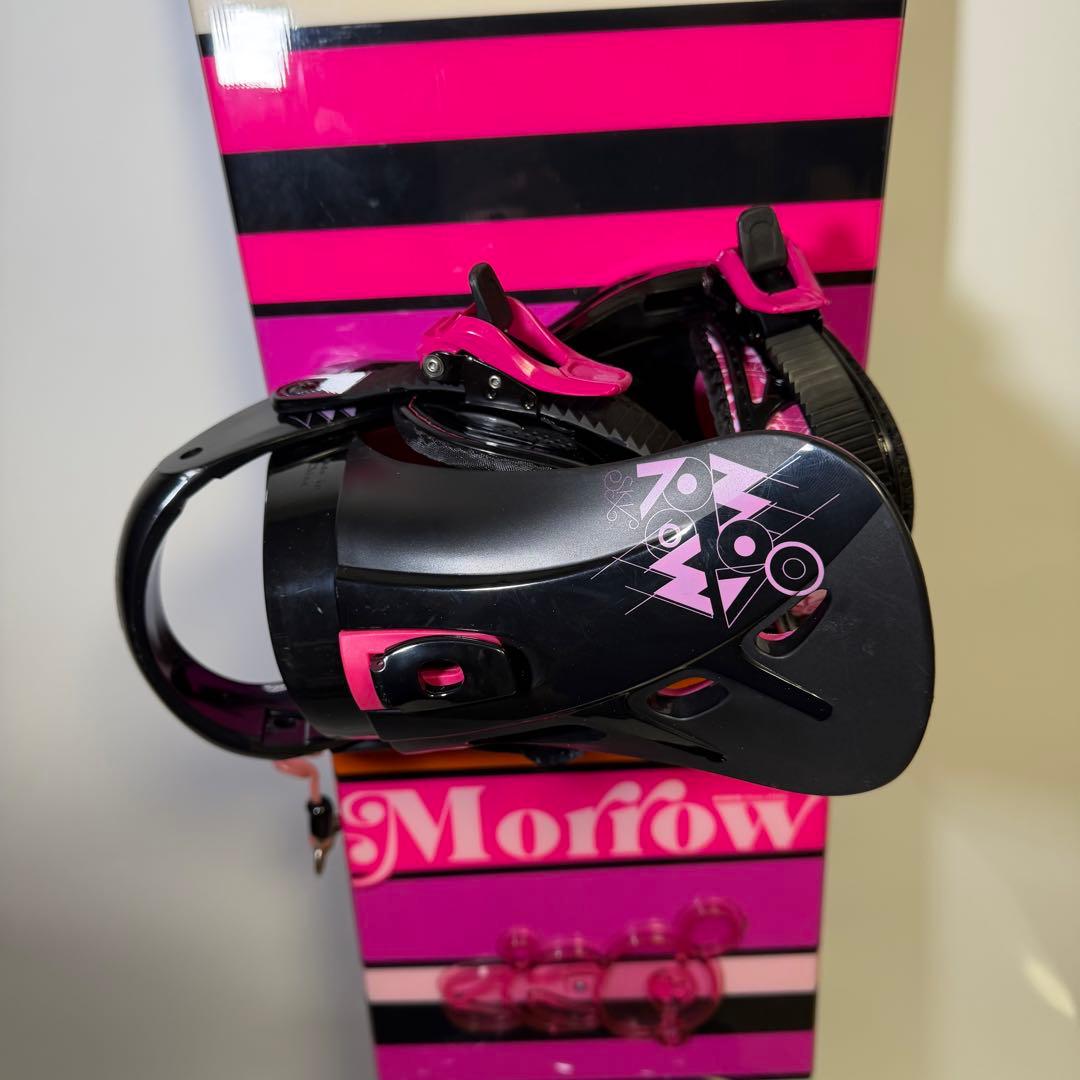 【初心者おすすめ】Morrow レディース スノーボード セット 140cm