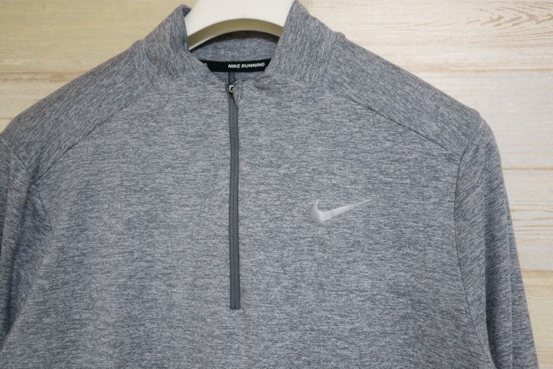 NIKE ナイキ ランニング　ドライフィット　エレメント ハーフジップ長袖シャツ