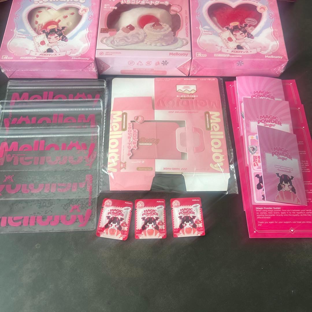 Mellojoy メロジョイいちごショートケーキ　メロロマンス告白大切3個セット