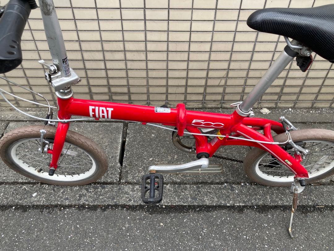 折りたたみ自転車 フィアット FIAT 外装6段 軽量10.7kg GIC製