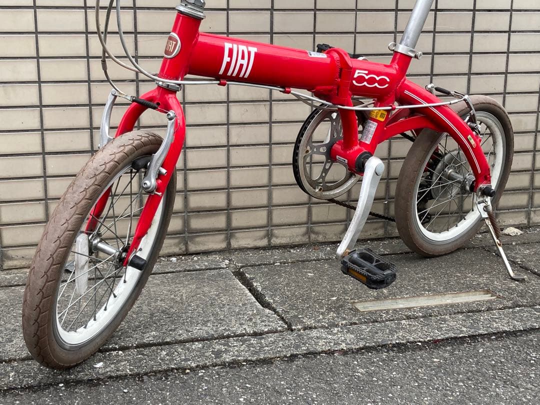 折りたたみ自転車 フィアット FIAT 外装6段 軽量10.7kg GIC製