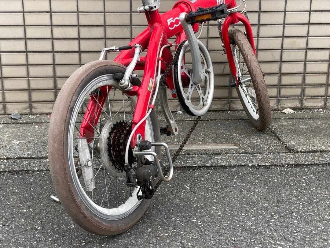 折りたたみ自転車 フィアット FIAT 外装6段 軽量10.7kg GIC製