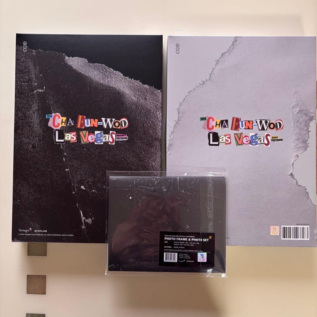 チャウヌ Las Vegas PHOTOBOOK 2ver.フルセット 特典付き