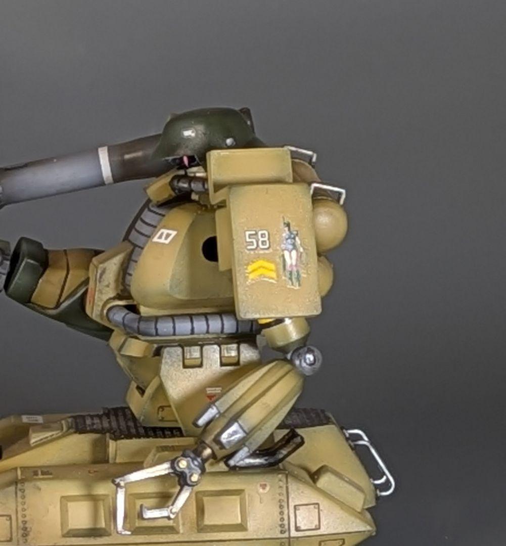 【旧キット】1/144ザクタンク　ガンプラ　組立済　完成品