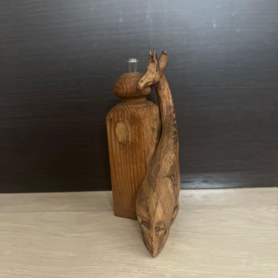 クランクマルチェロ　キリン　一輪挿し