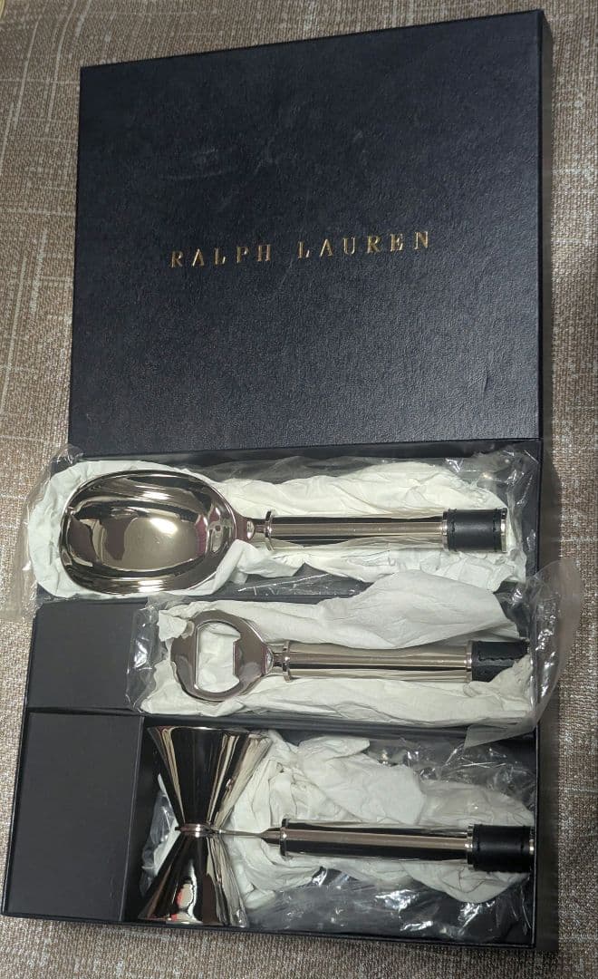 Ralph Lauren バーツール3点セット