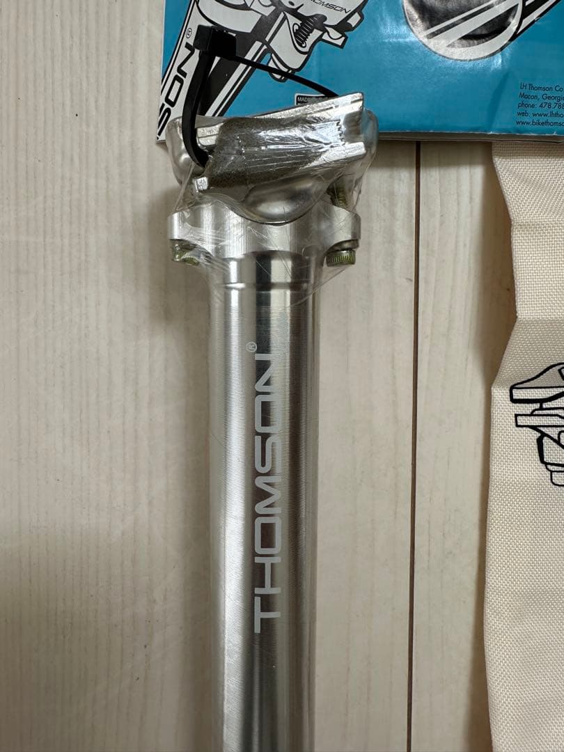 THOMSON Elite Seatpost 31.6 x 367mm シルバー