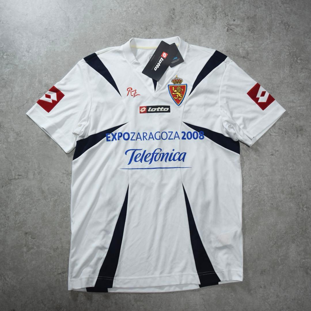 新品 Lotto レアルサラゴサ 07/08 ユニフォーム ラリーガ スペイン