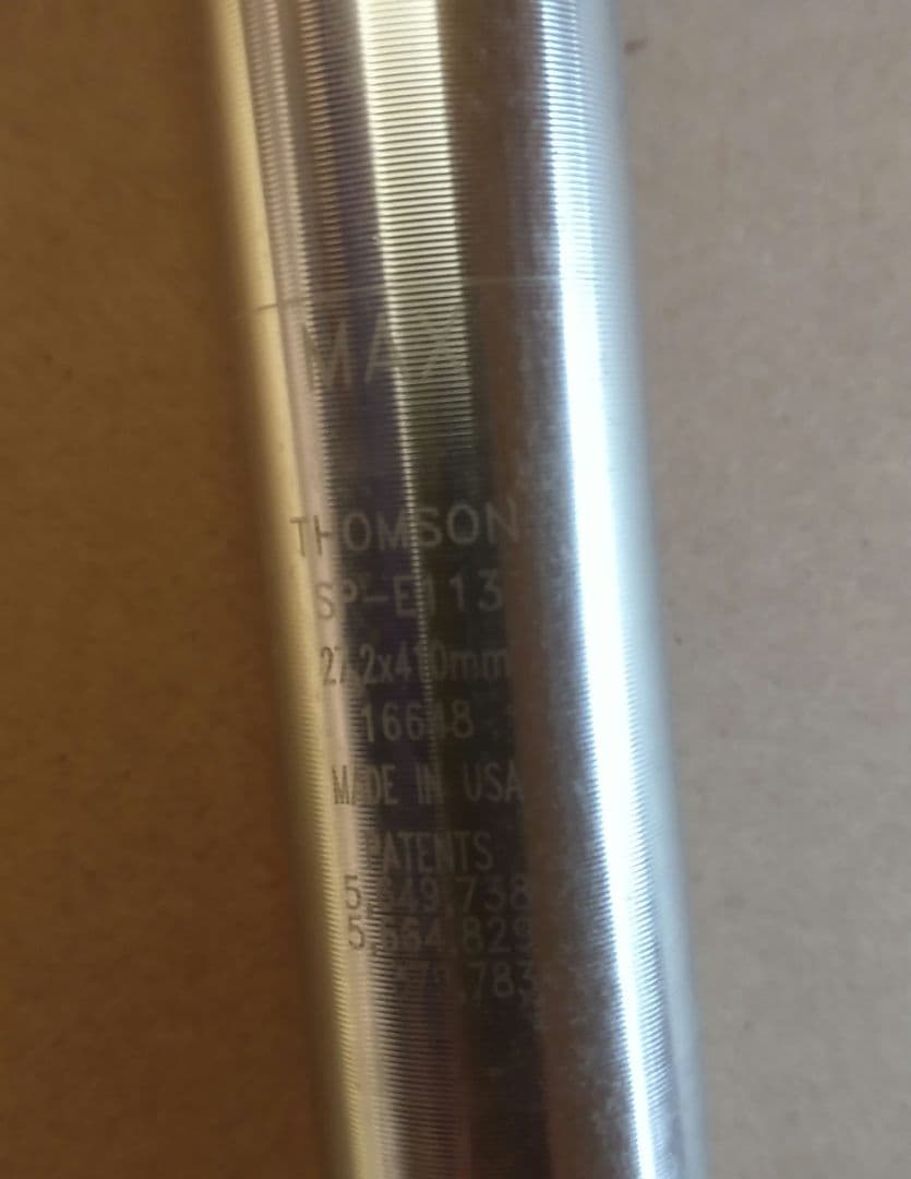 THOMSON elite シートポスト 27.2x410mm