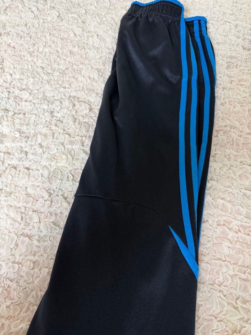 adidas トレーニングジャケット のみ黒/青セット