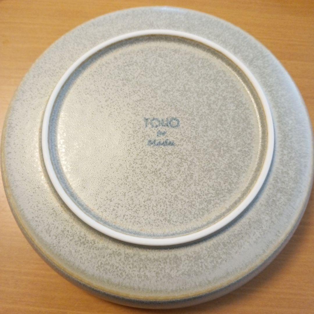 TOHO 　お皿 　プレート　3枚セット　ライトグリーングレー