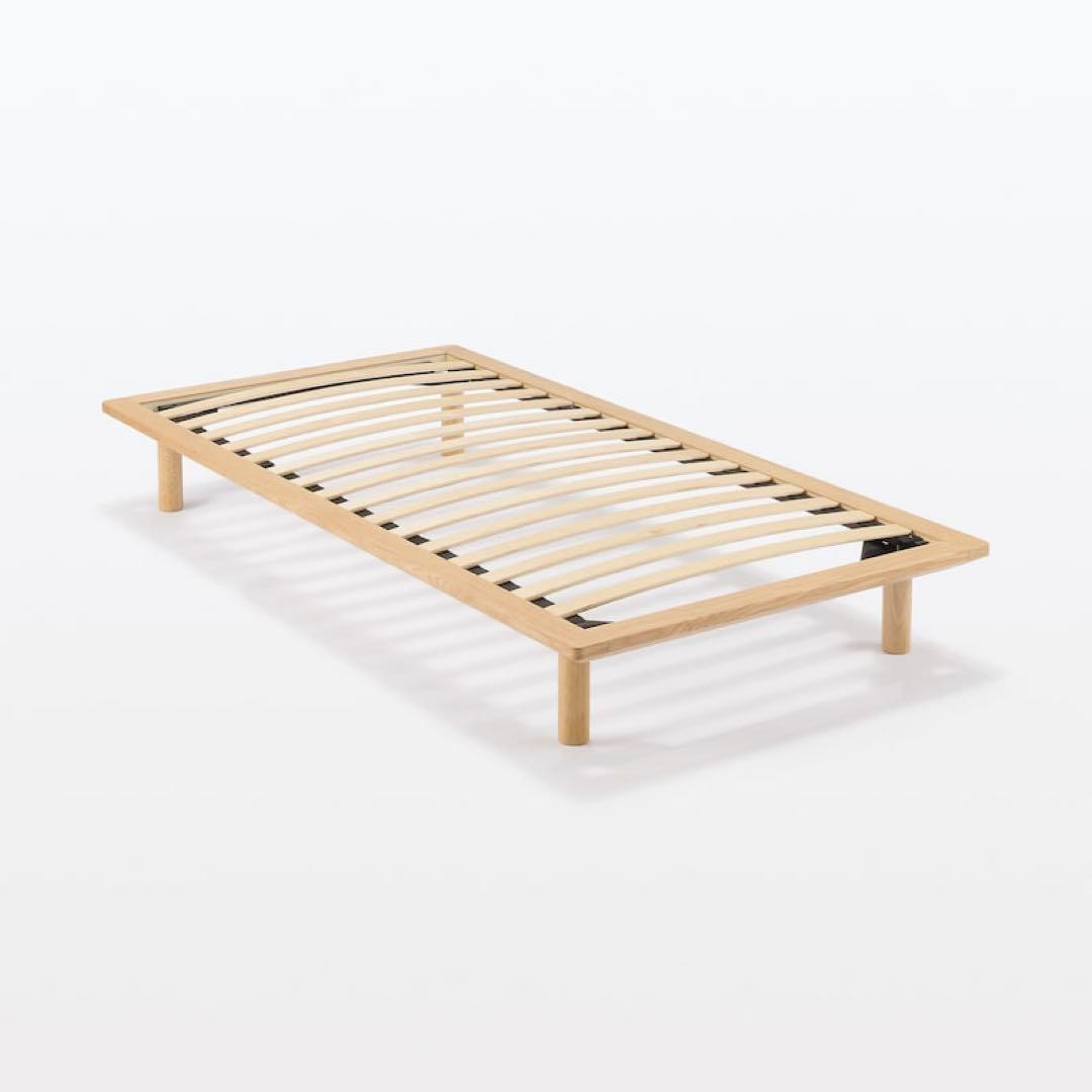 無印ベッドフレーム【20cm脚付き】　シングルサイズ