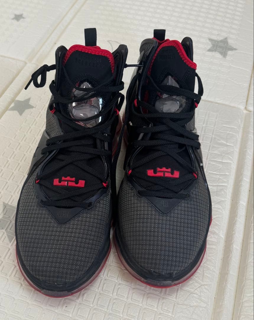Nike LeBron 18 ブラック/レッ29cm