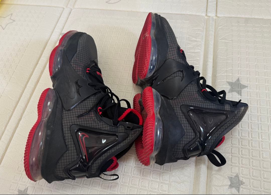 Nike LeBron 18 ブラック/レッ29cm