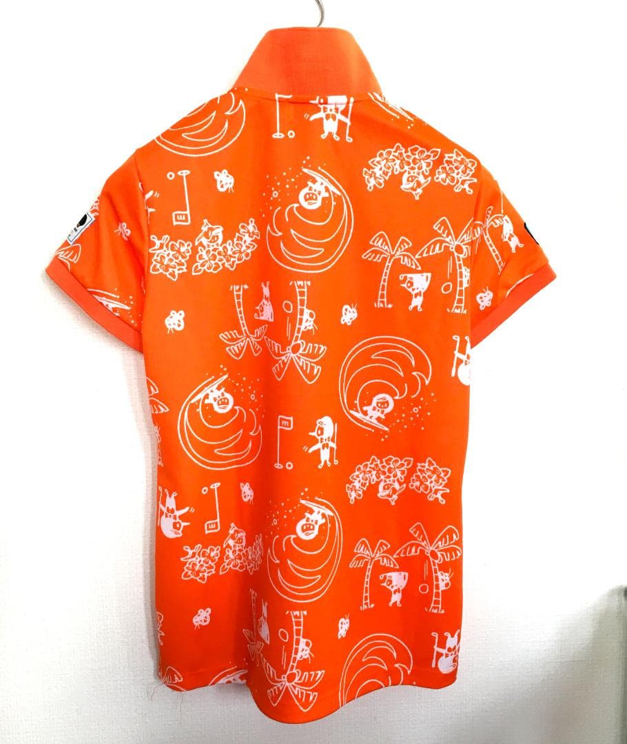 ★新品 19,800円★マンシング★夏に可愛い総柄 ！春夏ゴルフポロシャツ★