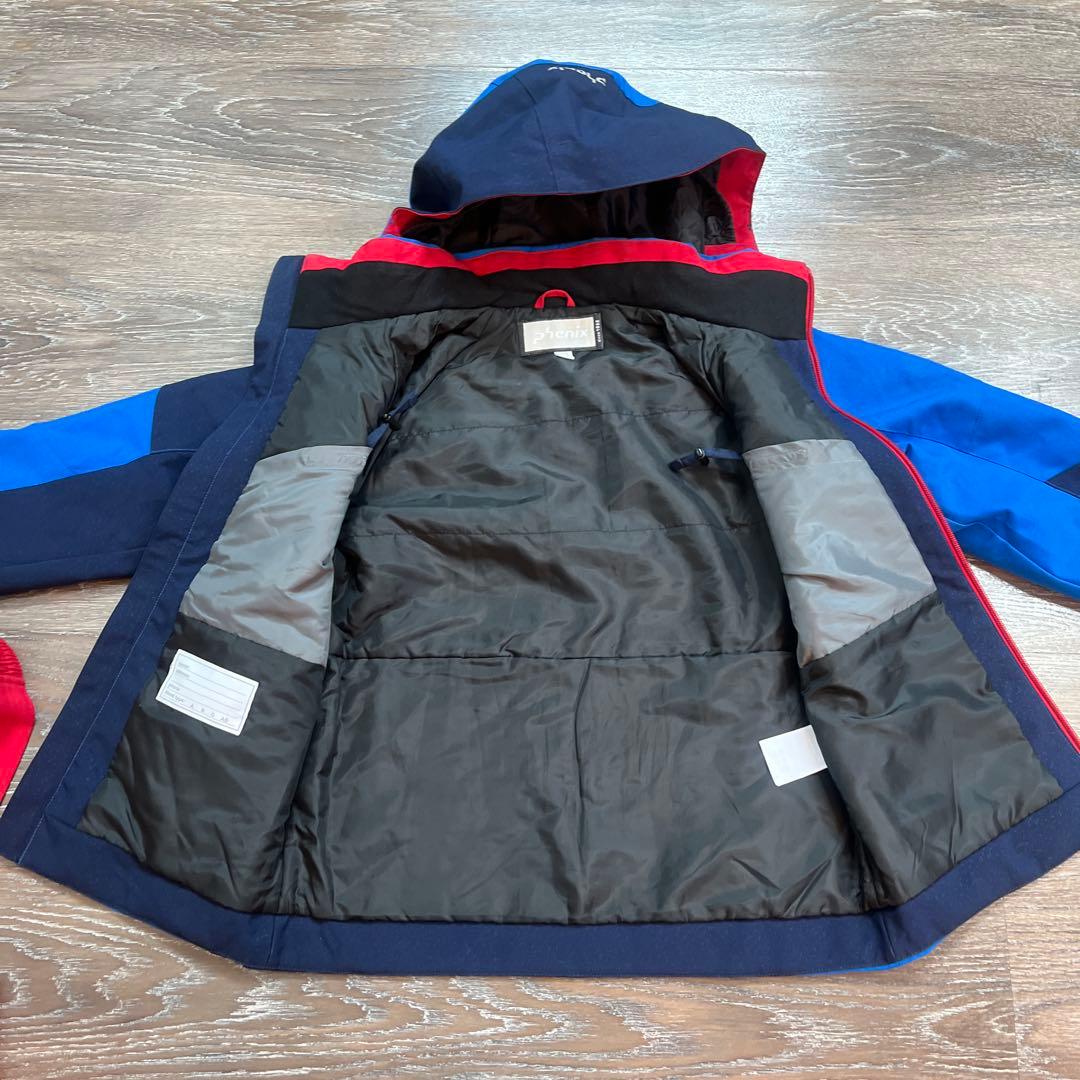 フェニックス 美品　セットアップ　スキーウェア　140 男の子