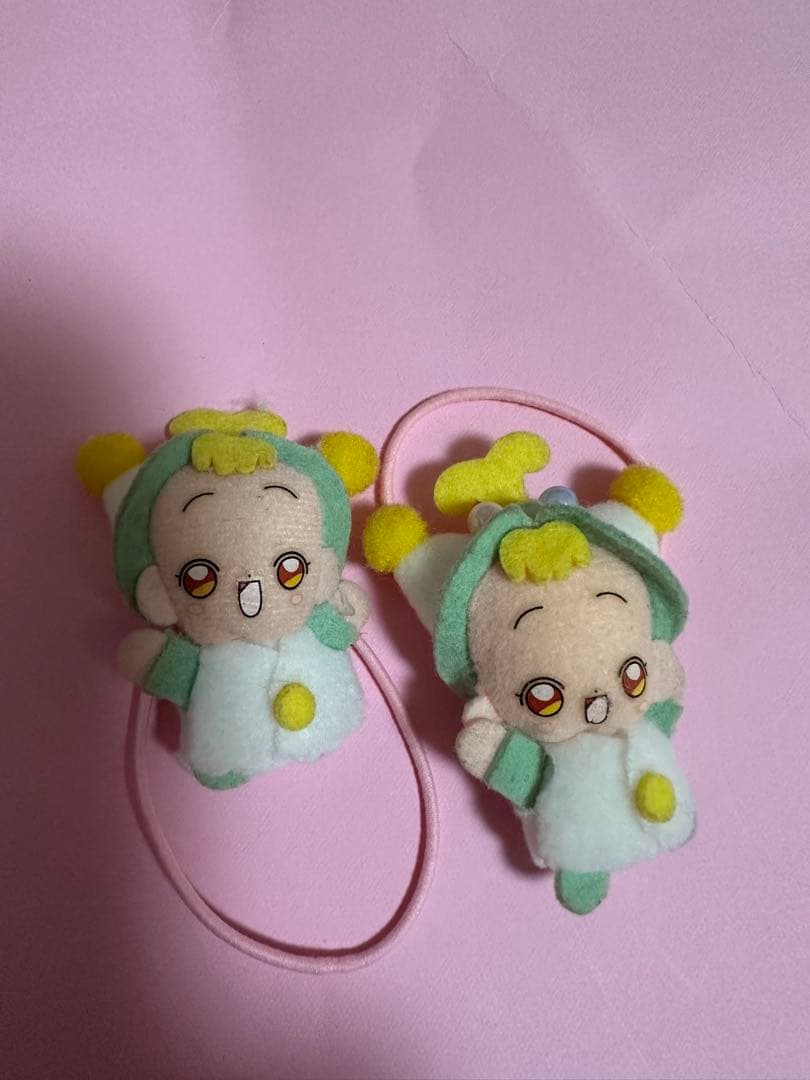 おジャ魔女どれみちやん　ヘアゴム 2個セット　はなちゃん　マイメロ　サンリオ