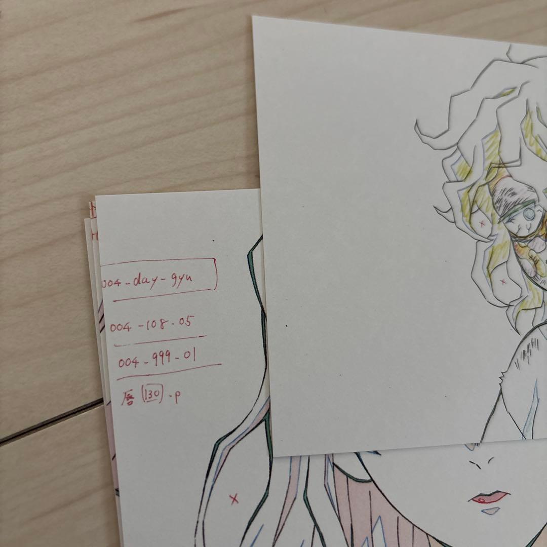 鬼滅の刃 梅(堕姫)＆妓夫太郎 原画 ポストカードセット C 劇場物販