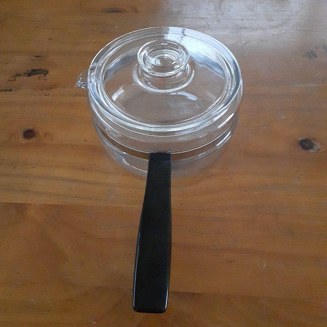 値下げ　ビンテージ　パイレックス　片手鍋　M