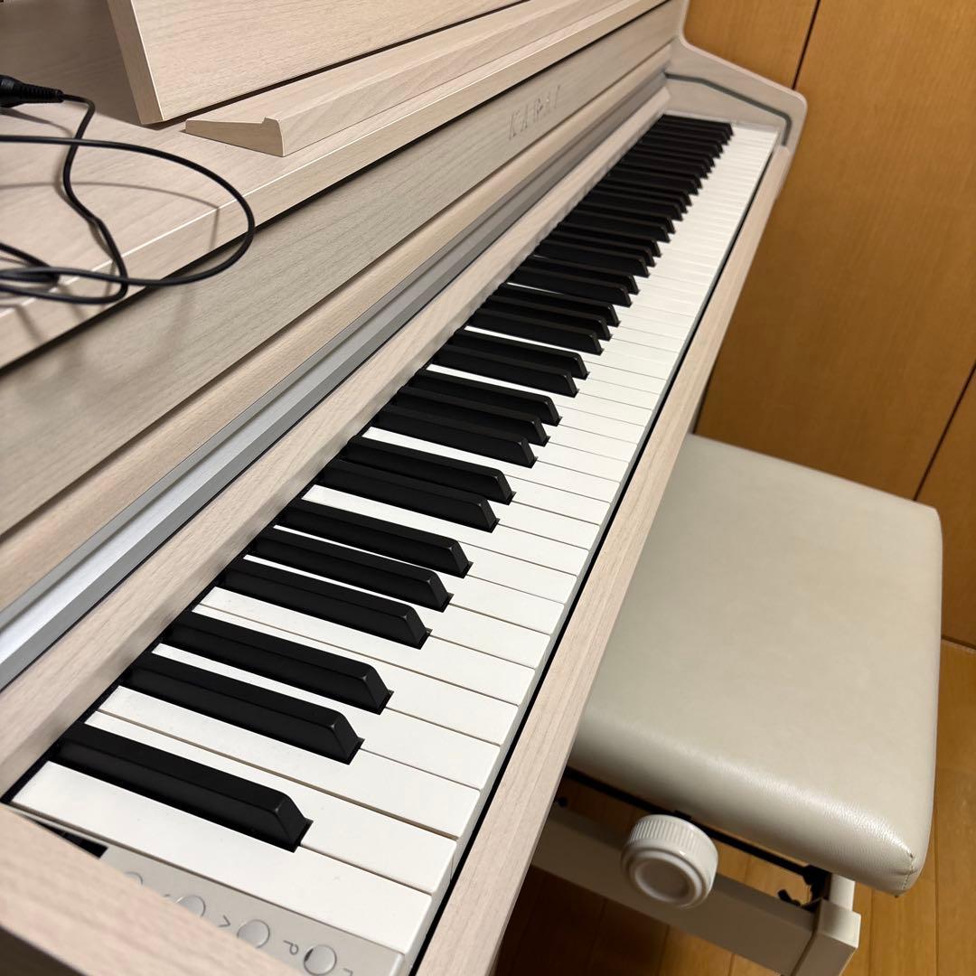KAWAI デジタルピアノ CA49A 22年製 88鍵 ホワイト 椅子付き