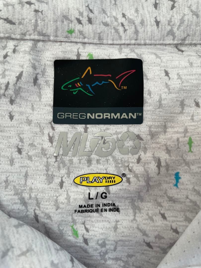 【お値下げ！新品タグ付】GREG NORMAN ポロシャツ 大きめＬ