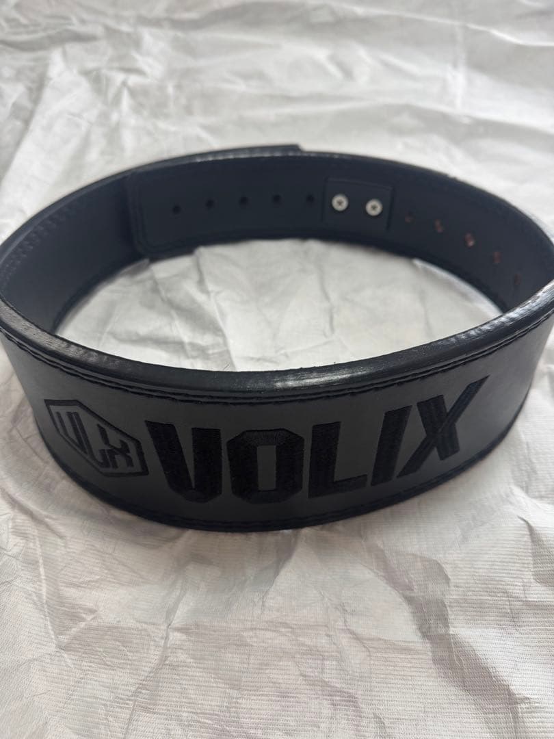 VOLIX トレーニング・パワーベルト 黒　Mサイズ