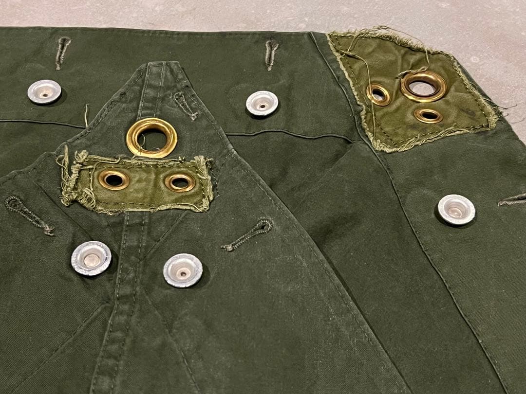 4枚セット ノルウェー軍 軍幕 テント ツェルトバーン シェルターハーフ 実物