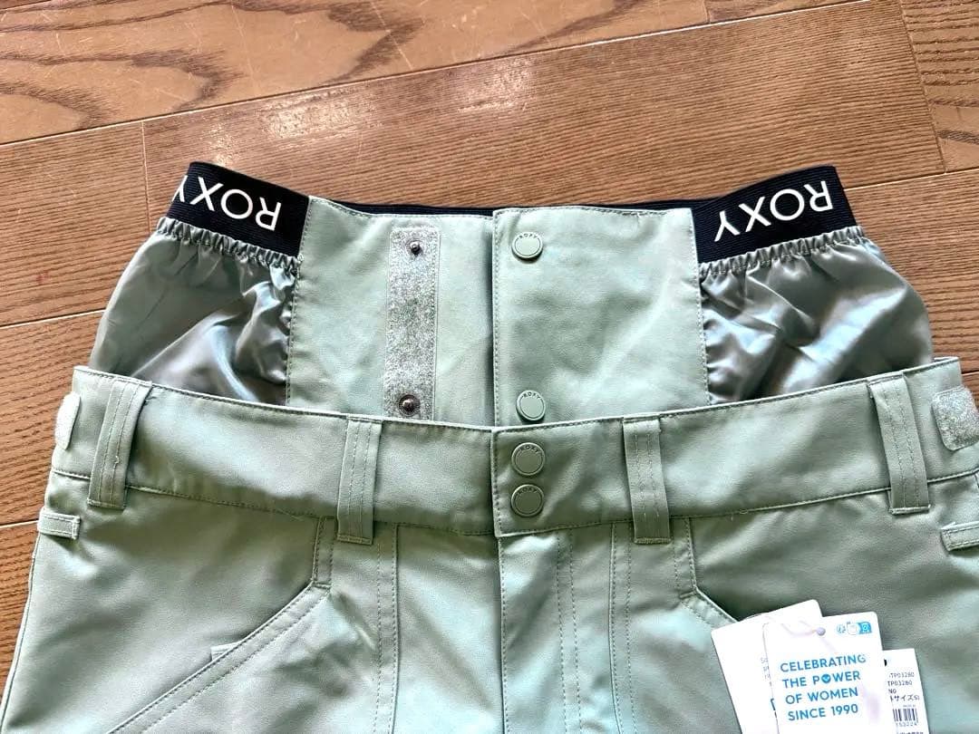 ROXY 女性用 スノーボードパンツ ライトグリーン