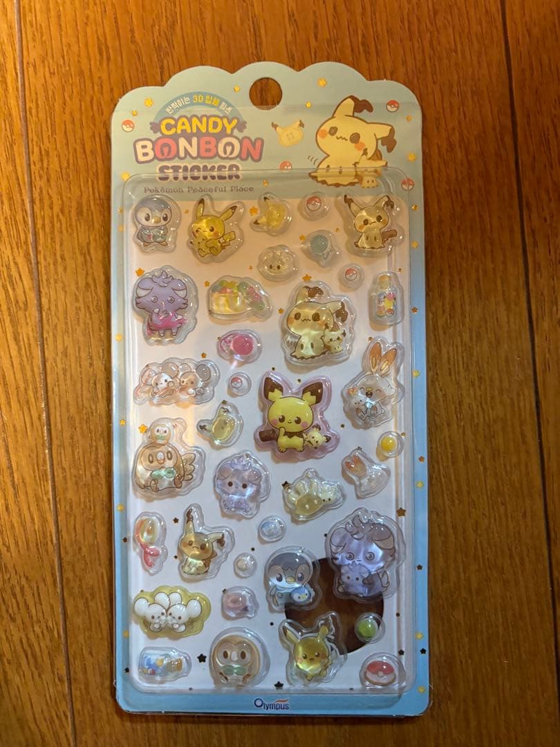 ポケットピース キャンディーボンボンステッカー 韓国正規ライセンス 1ケース