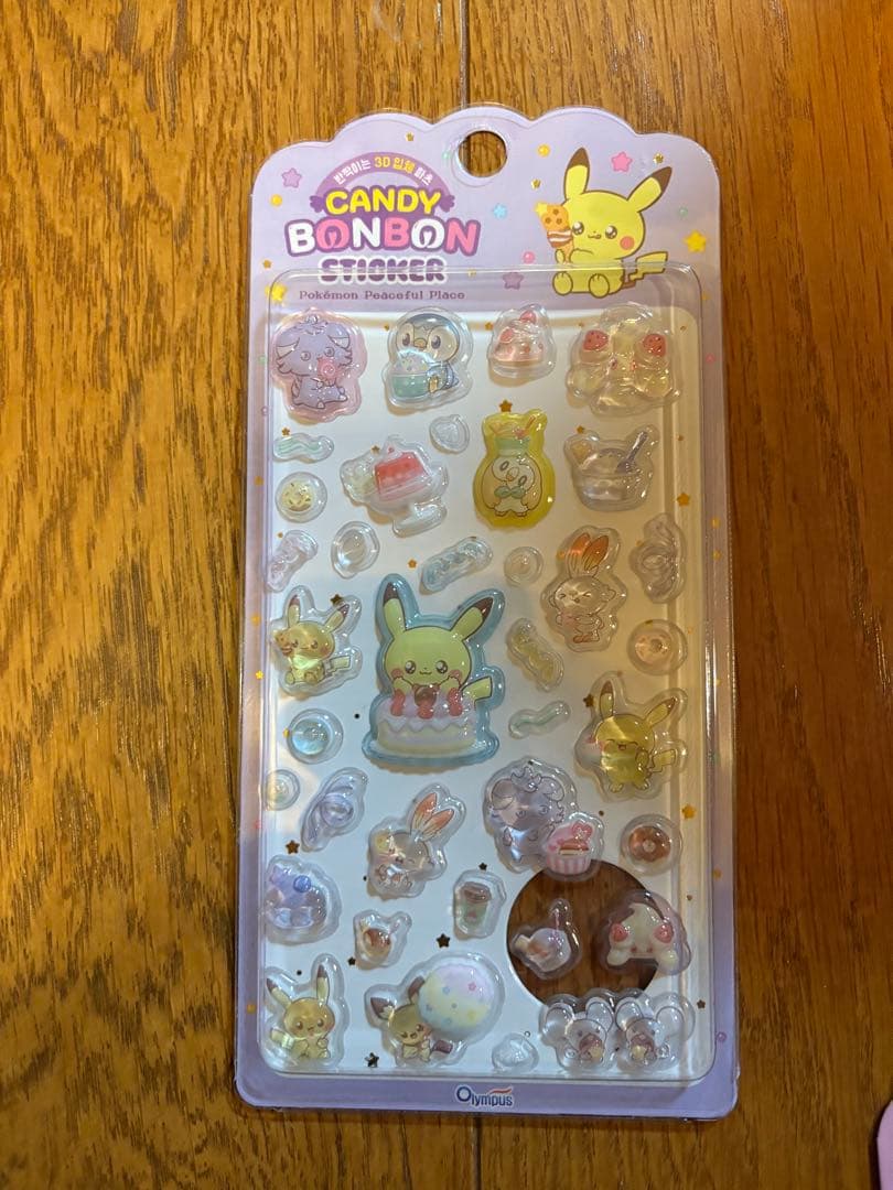 ポケットピース キャンディーボンボンステッカー 韓国正規ライセンス 1ケース