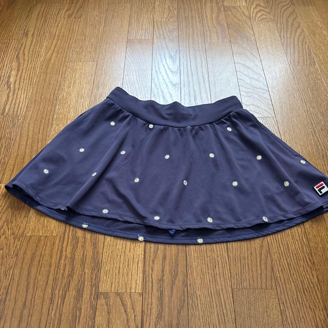 IL 花柄刺繍 Tシャツ スカート セット