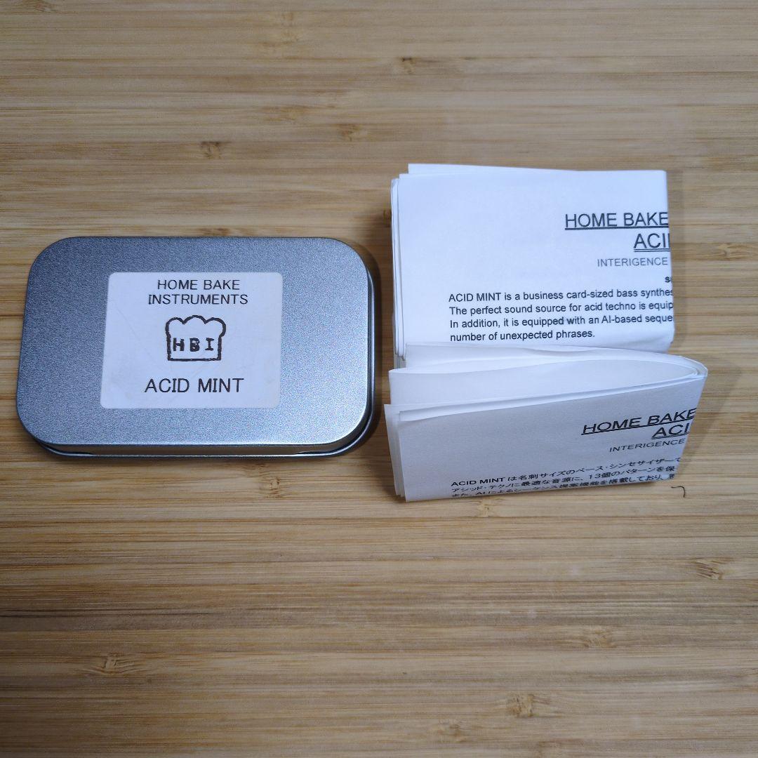 ACID MINT シンセサイザー  BAKE INSTRUMENTS