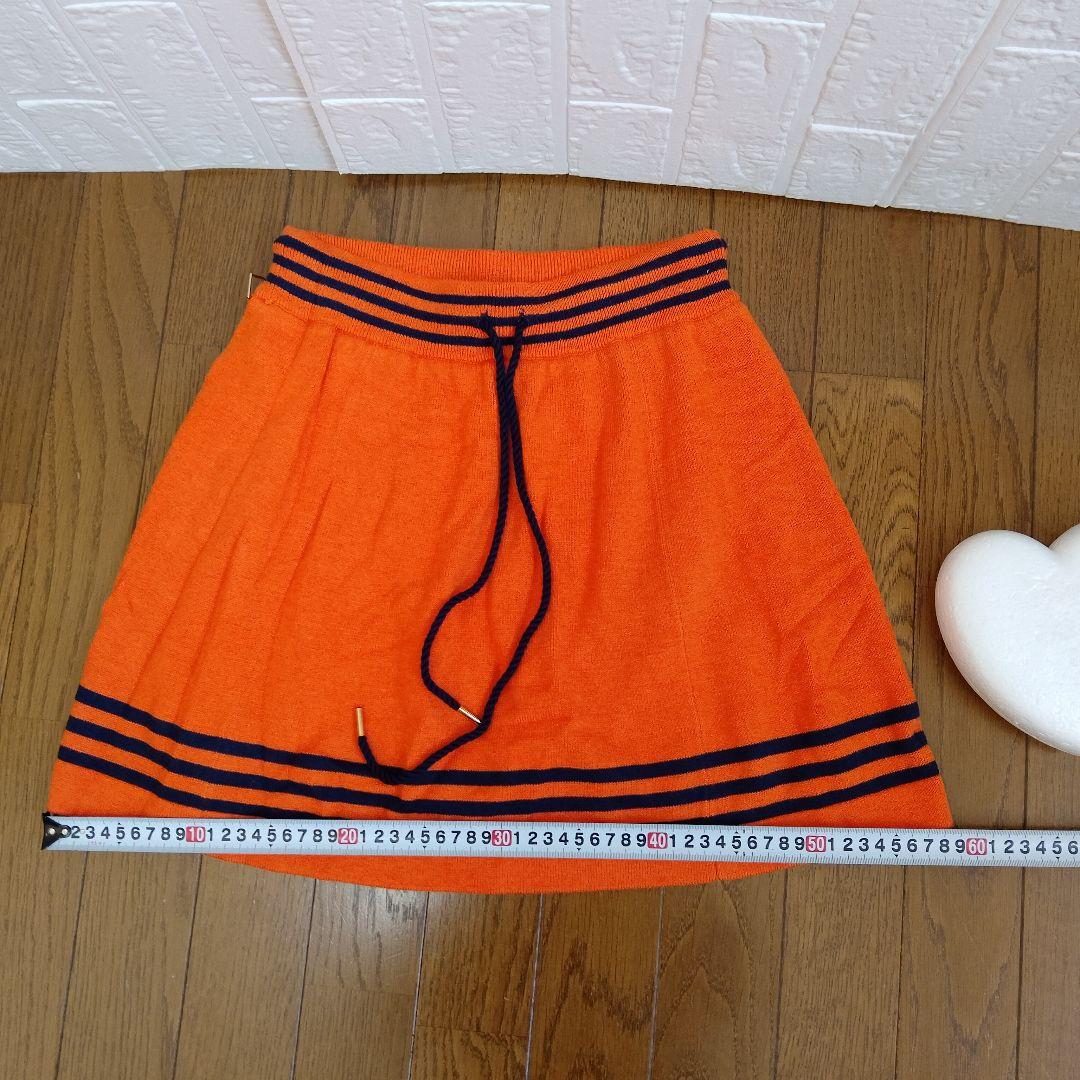 VIVA HEART GOLFオレンジ セーラー襟 セットアップ レディース S